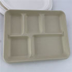 Biodegradable Tableware Sugarcane Bagasse Pulp Paper Plate Dinnerware Sets