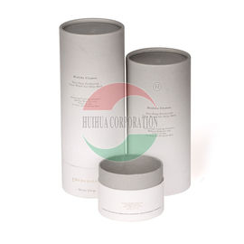 Luxury Rolled Edge Paper Cardboard Cylinder Packaging Eco Freindly