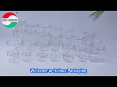 قنينة بلاستيكية من بي تي مع أغطية سهلة