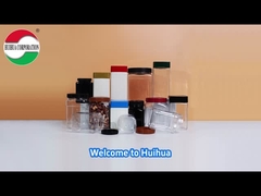 اسطوانة بلاستيكية شفافة