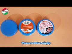 غطاء بلاستيكي لون مخصص غطاء PP للطعام مع طباعة القالب شعار مقاوم للماء ثبات اللون Top Li