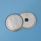 401 # 99mm غطاء قشر شكل دائري للقهوة غطاء رقائق الألومنيوم مع صمام طريقة واحدة