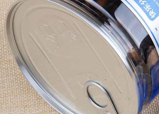 Food Grade PET Plastic Jar 200ml-500ml Clear Airtight Container