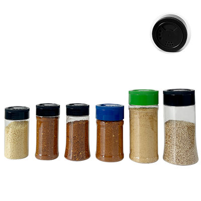 Food Grade PET Plastic Jar 5000pcs MOQ for Spice Seasoning