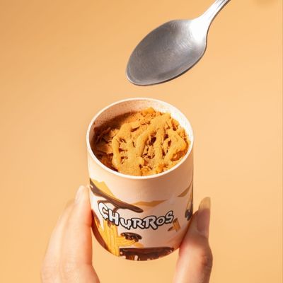 Top Metal Move Lid Can Embossed Logo Paper Cans Packaging for Recyclable Ice Cream Eco-friendly