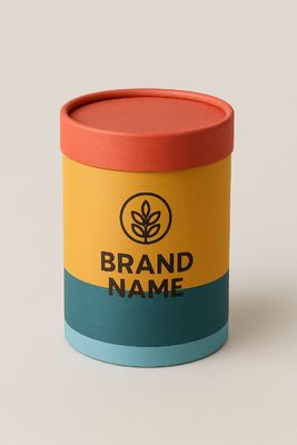 Customizable Biodegradable Craft Paper Cylinder Food Packaging For Biscuits Pet Food Wine Made Food Grade Cardboard Paper Tube