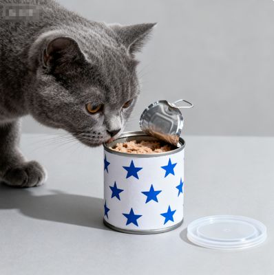 OEM FDA Cardboard Airtight Paper Composite Cans Packaging with Easy Open Lids For Pet Food Puppy Dog Food