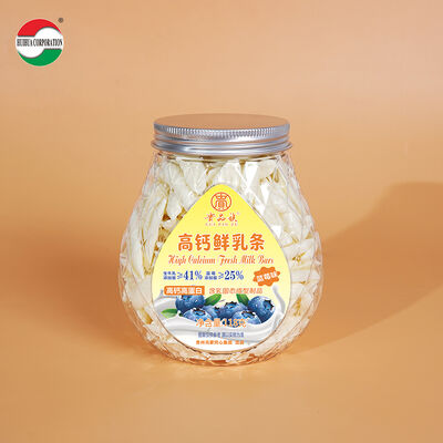 Clear Recycled Brand New Empty Jar for Customized Logo Jelly Candy Gummy Cookie Transparent PET Plastic Bottle