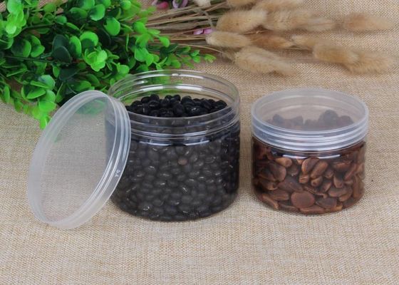 480ML سميكة Transparnt PET الغذائية البلاستيك علب تغليف اسطوانة OEM