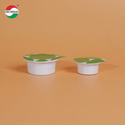 صنع في الصين OEM مخصص كوب بلاستيك PP صغير السعة للقناع مع ملصق طباعة OEM