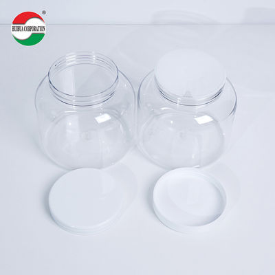 Food Grade High Clear Plastic Cylinder Can 100g 1100ml Plastic Jar For Nuts Storage Container Cookie Candy