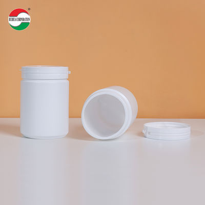 ملصقات مخصصة صديقة للبيئة زجاجة HDPE سعة 900 مل بلاستيك شفاف أسطواني منتجات صحية غذائية HMD900-71