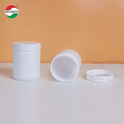 1250ML أسطوانة بلاستيكية شفافة قابلة لإعادة التدوير و مقاومة للرطوبة لعبوة HDPE