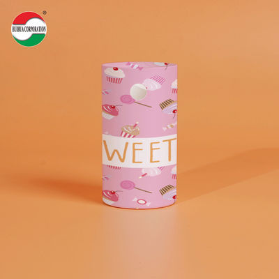 Custom Eco Friendly Biodegradable Childproof Resistant Packaging Boxes Round Shaped Cylinder Paper Tube With Child Lock
