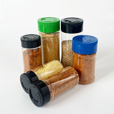 Food Grade PET Plastic Jar 5000pcs MOQ for Spice Seasoning