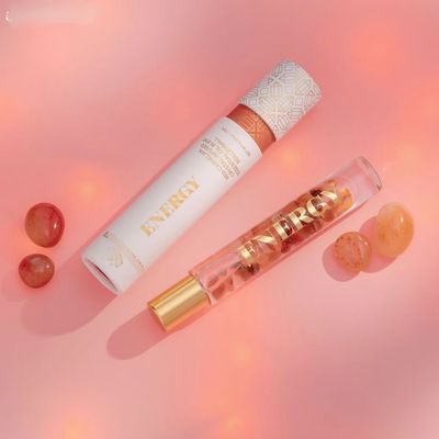 Custom Fancy Kraft Paper Tube for Perfume Cosmetics Washing Pods Recyclable Cardboard Material Structure Eco-Friendly Carton