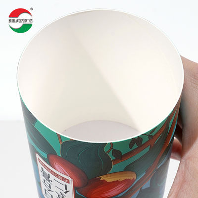 Factory Price Recyclable Food Grade Cylinder White Cardboard Paper Jar Paper Tube Packaging