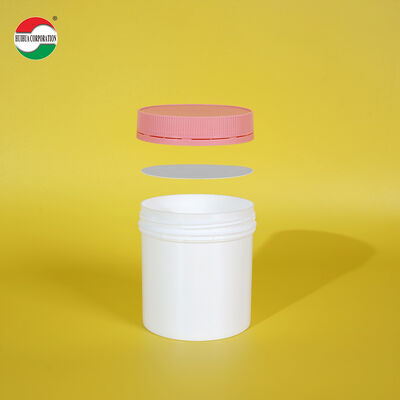 Food Grade Customized Plastic Bottle HDPE Soft Touch Medicine Pill Bottles Screw Cap Packaging