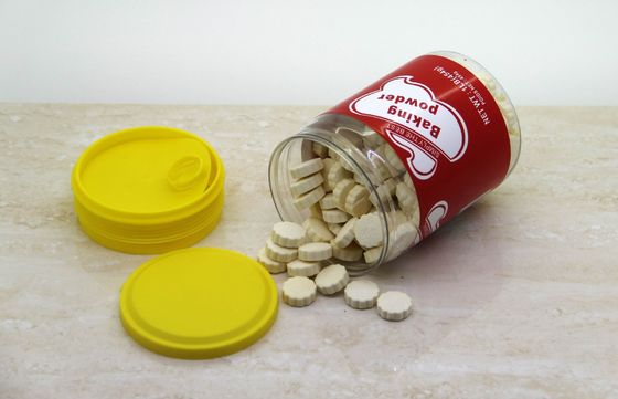 صديقة للبيئة واضح الحيوانات الأليفة كاندي الجرار مع البلاستيك سهل نهاية مفتوحة 380ML