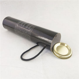 Red Wine Jar Powder Jar Bottle Paper Packaging Boxes Container Airtight Food Supplement Loose Protein Powder Paper Tubes