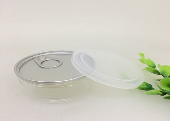 100ML الحيوانات الأليفة سهلة التعبئة والتغليف عشب الغذاء يمكن جولة جرة ISO9001 SGS FDA QS