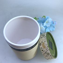 Custom Biodegradable 83.3mm A4 Kraft Paper Tube Packaging