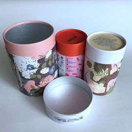 Custom Biodegradable 83.3mm A4 Kraft Paper Tube Packaging